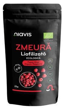 Zmeura Liofilizata Bucati Ecologica/BIO 25g
