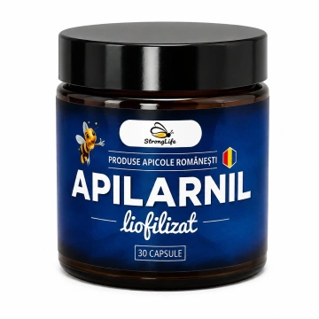 Apilarnil Liofilizat StrongLife - 30 capsule by Dr. Ing. Cornelia Dostetan Abalaru apicultor - Img 2