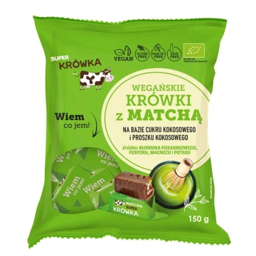 Caramele - aroma matcha bio 150g Super Fudgio