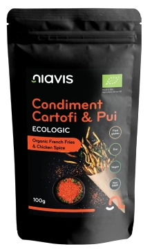 Condiment Cartofi & Pui Ecologic/BIO 100g