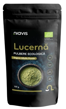 Lucerna(Alfalfa) Pulbere Ecologica/Bio 125g