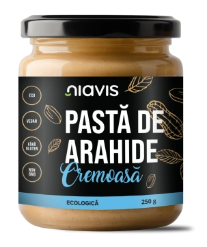 Pasta de Arahide Cremoasa Ecologica/BIO 250g
