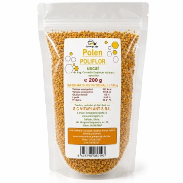 Polen uscat poliflor - 200g by Dr. Ing. Cornelia Dostetan Abalaru apicultor