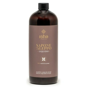 Sapun lichid de alep cu 25% ulei de dafin 1000ml Isha