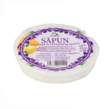Sapun natural cu miere si laptisor de matca - 80g by Dr. Ing. Cornelia Dostetan Abalaru apicultor - Img 4
