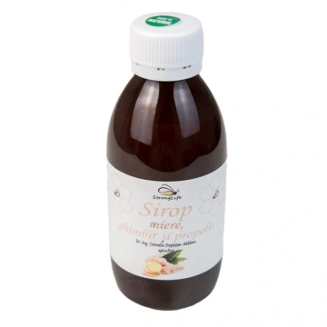 Sirop de ghimbir si propolis cu miere de albine - 200ml by Dr. Ing. Cornelia Dostetan Abalaru apicultor - Img 5