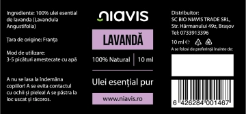 Ulei Esential de Lavanda 10ml - Img 2