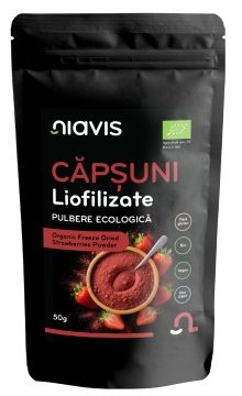 Capsuni Liofilizate Pulbere Ecologica/BIO 50g