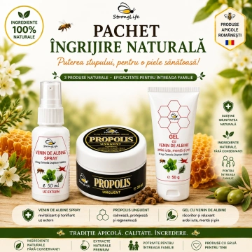 Pachet revigorare & ingrijire – venin de albine și propolis - Img 2