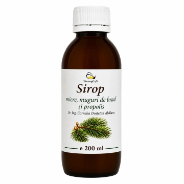 Sirop din muguri de brad si propolis cu miere de albine - 200ml by Dr. Ing. Cornelia Dostetan Abalaru apicultor - Img 5