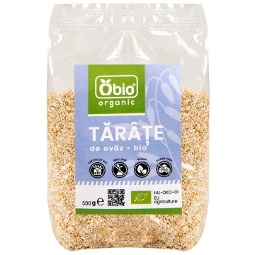 Tarate de ovaz bio 500g Obio