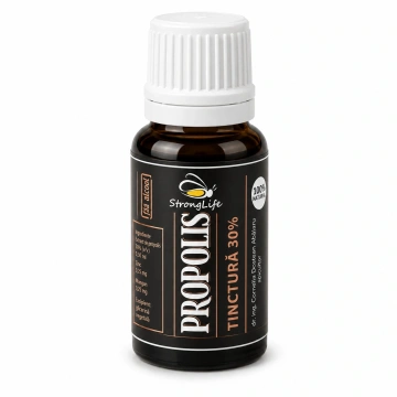 Tinctura de propolis 30% - 20ml by Dr. Ing. Cornelia Dostetan Abalaru apicultor - Img 5
