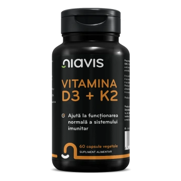 Vitamina D3 + K2 60cps