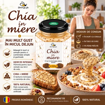 Chia in miere - 225g by Dr. Ing. Cornelia Dostetan Abalaru apicultor - Img 2