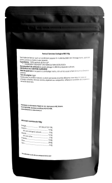 Fenicul Seminte Ecologice 50g - Img 2
