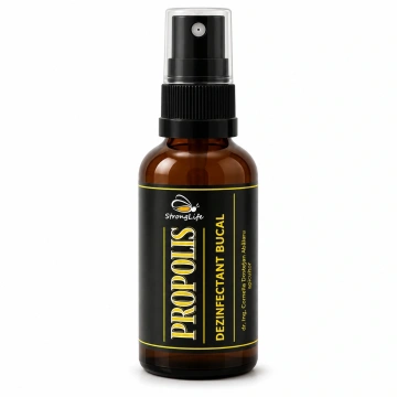 Propolis dezinfectant bucal fara alcool - 50ml by Dr. Ing. Cornelia Dostetan Abalaru apicultor - Img 5