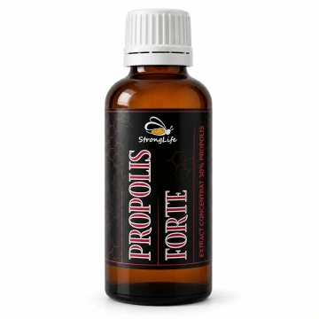 Propolis Forte cu extract moale - 50ml by Dr. Ing. Cornelia Dostetan Abalaru apicultor - Img 4