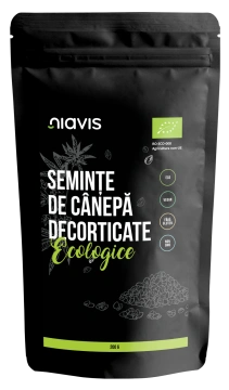 Seminte de Canepa Decorticate Ecologice/BIO 200g - Img 2