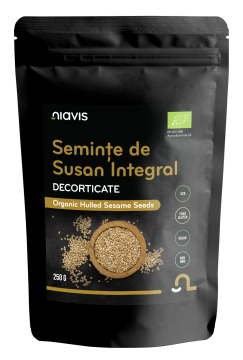 Seminte de Susan Integral Decorticate Ecologice/BIO 250g