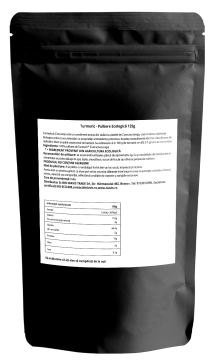 Turmeric Pulbere Ecologica/Bio 125g - Img 2