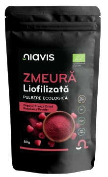 Zmeura Liofilizata Pulbere Ecologica/BIO 50g