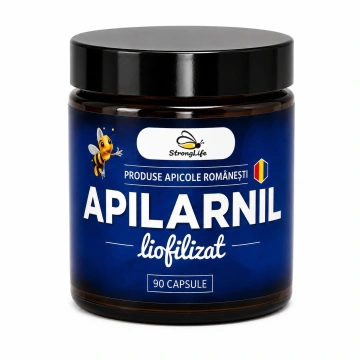 Apilarnil Liofilizat StrongLife - 90 capsule by Dr. Ing. Cornelia Dostetan Abalaru apicultor - Img 2