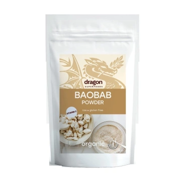 Baobab pulbere bio 100g Dragon Superfoods