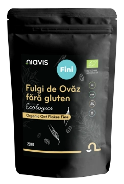 Fulgi de Ovaz Ecologici Fini fara Gluten 250g - Img 3