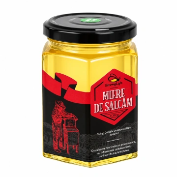 Miere de salcam 100% naturala - 350g by Dr. Ing. Cornelia Dostetan Abalaru apicultor - Img 6