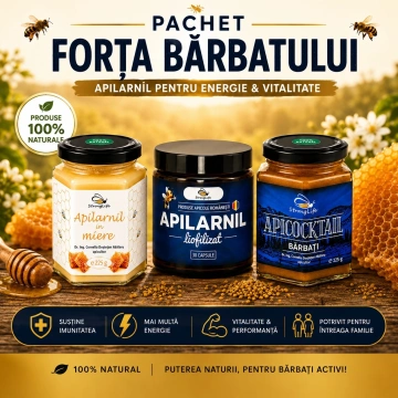 Pachet forța bărbatului – apilarnil pentru energie & vitalitate - Img 2