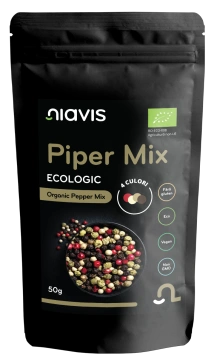 Piper Mix - 4 Culori Ecologic/BIO 50g