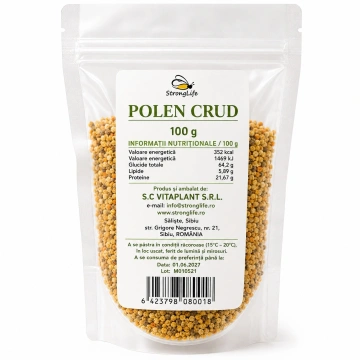Polen crud poliflor - 100g by Dr. Ing. Cornelia Dostetan Abalaru apicultor