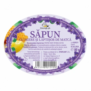 Sapun natural cu miere si laptisor de matca - 80g by Dr. Ing. Cornelia Dostetan Abalaru apicultor - Img 5