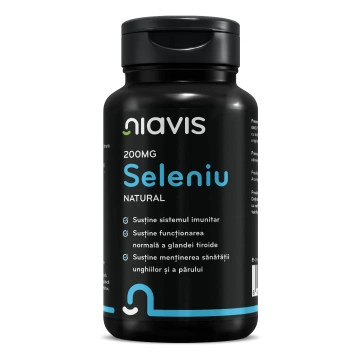 Seleniu Natural 200mcg 60 cps