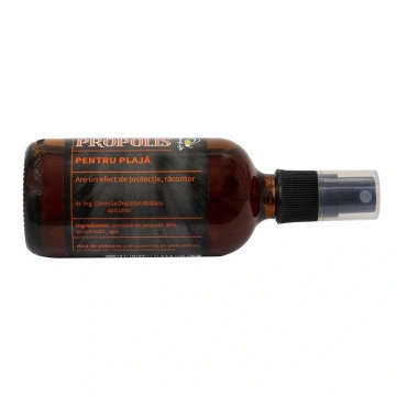 Spray cu propolis pentru plaja - 100ml by Dr. Ing. Cornelia Dostetan Abalaru apicultor - Img 5
