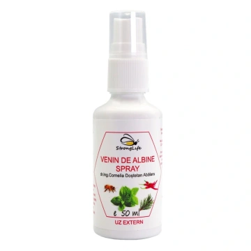 Spray cu venin de albine - 50ml by Dr. Ing. Cornelia Dostetan Abalaru apicultor - Img 4