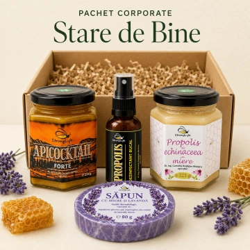 Stare de Bine – pachet cadou cu miere, propolis și ApiCocktail® - Img 2
