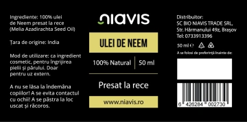 Ulei de Neem 50ml - Img 2