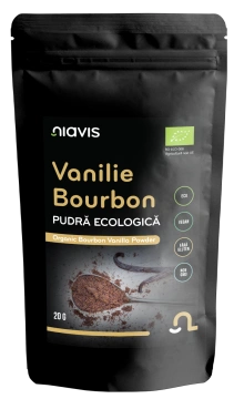 Vanilie de Bourbon Pulbere Ecologica /BIO 20g