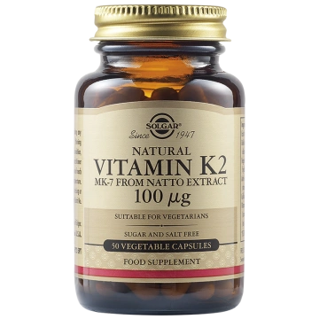 VITAMIN K2 100μg veg.caps 50s