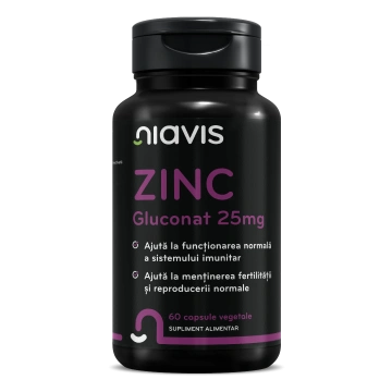 Zinc Gluconat 25mg 60cps