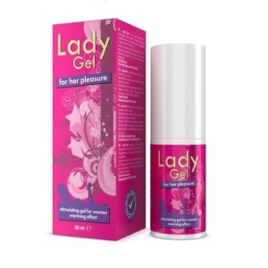 Gel Lady Gel, pentru stimulare cu efect de incalzire, 30 ml - Img 3