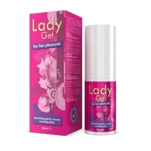 Gel Lady Gel, pentru stimulare cu efect de incalzire, 30 ml - Img 3
