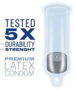 Prezervative Durex Sensitive (Thin Feel): extra subțiri pentru senzații naturale (56mm) - Img 5