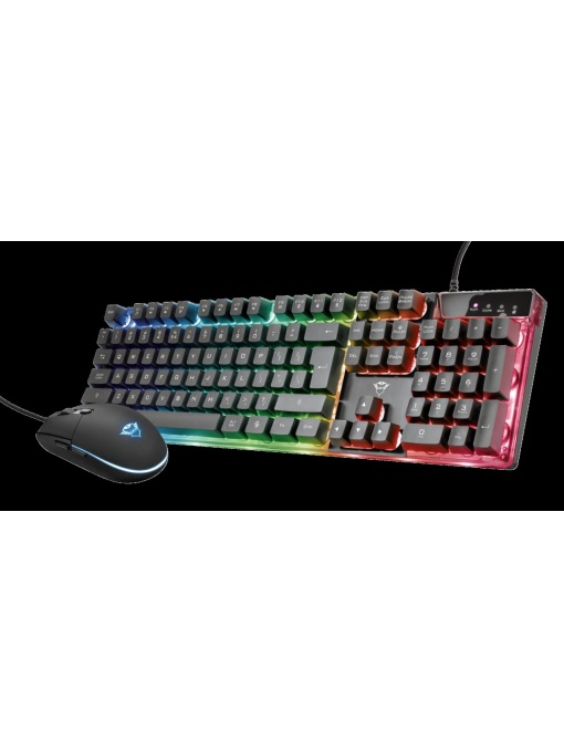 Kit Tastatura + Mouse Trust GXT 838 Azor Gaming Combo, negru