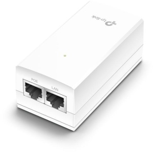 "24V Passive PoE Injector Adapter PORT: 1× Gigabit PoE Port, 1× Gigabit Non-PoE Port SPEC: Data and Power Carried over The Same Cable, 24V Power Input, 12 W PoE Power, Plastic Case"