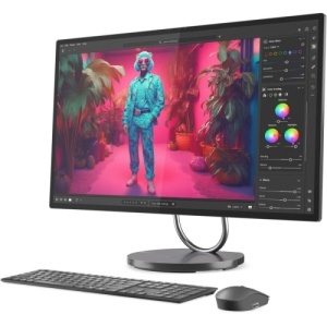 All-in-One Lenovo Yoga AIO 32ILL10 31.5" UHD (3840x2160) IPS 495nits, 97% DCI-P3, 3-side Borderless, DisplayHDR™ 600, Intel® Core™ Ultra 7 256V, 8C (4P + 4LPE) / 8T, Max Turbo up to 4.8GHz, 12MB, video Integrated Intel® Arc™ Graphics 140V, RAM 1x 16GB - Img 2