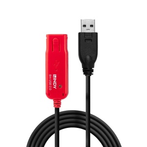 Cablu Lindy Active ExtensionPro LY-42780, USB 2.0, 8m, negru - Img 2