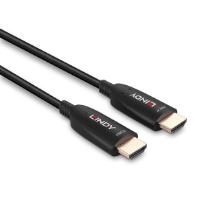 Cablu Lindy HDMI 8k60, fibra optica hybrid, lungime 50m, rezolutie maxima 7680x4320@60Hz 4:2:0 10bit, 3840x2160@120Hz 4:4:4 10bit, latime de banda 48Gbps, negru - Img 3