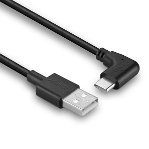 Cablu Lindy USB C 2 90°, lungime 1m, putere maxima 15W, latime de banda suportata 480Mbps, negru - Img 3
